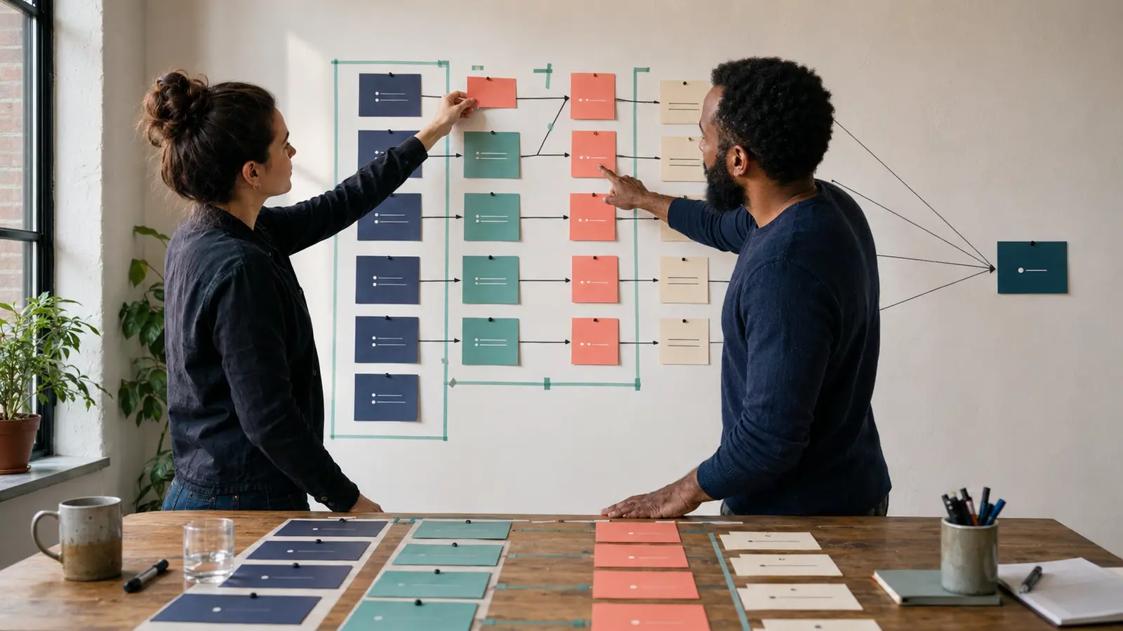 SEO strategist mapping local searches to service and location pages